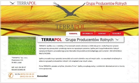 Terrapol Sp. z o.o. Grupa Producentów Rolnych